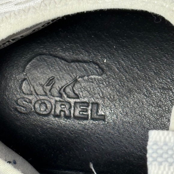Sorel Womens Kinetic Impact Slip On Sneakers Walking Shoes White 8.5 - Picture 9 of 9